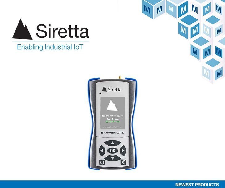 Mouser unterzeichnet globale Vertriebsvereinbarung mit Siretta für führende mobile IoT-Breitbandtechnologie